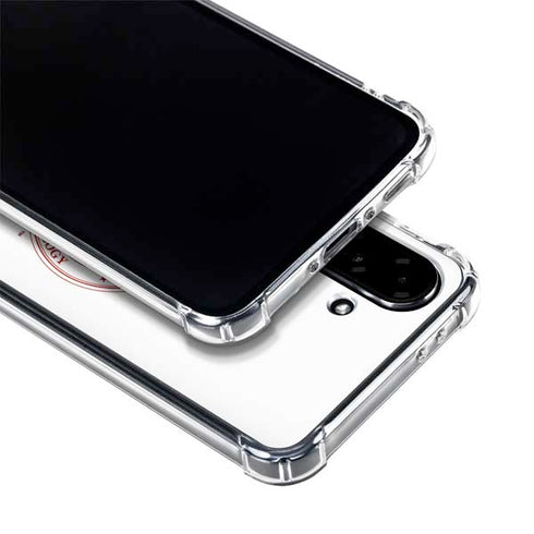 Massachusetts Institute of Technology MIT White Logo Galaxy A36 5G Clear Case