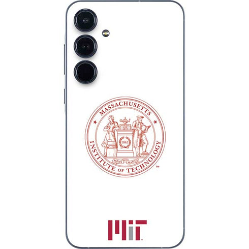 Massachusetts Institute of Technology MIT White Logo Galaxy A55 5G Skin