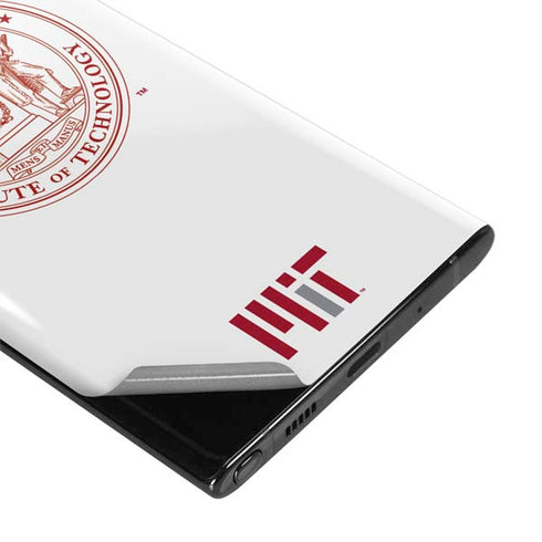 Massachusetts Institute of Technology MIT White Logo Galaxy Note 10 Plus Skin
