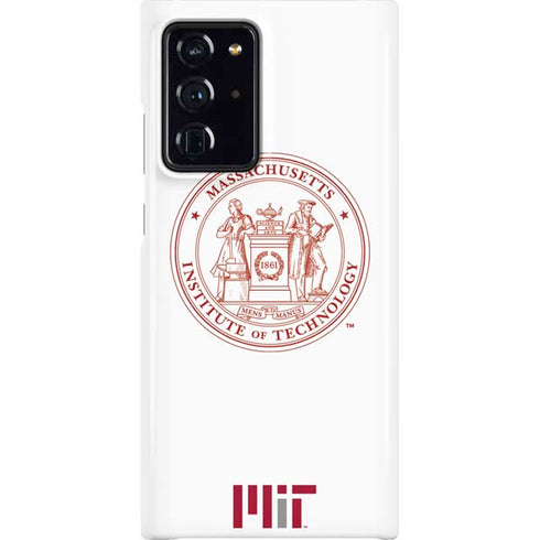 Massachusetts Institute of Technology MIT White Logo Galaxy Cases