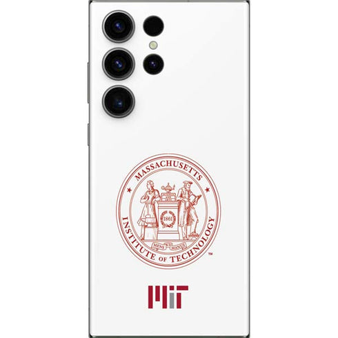Massachusetts Institute of Technology MIT White Logo Galaxy Skins