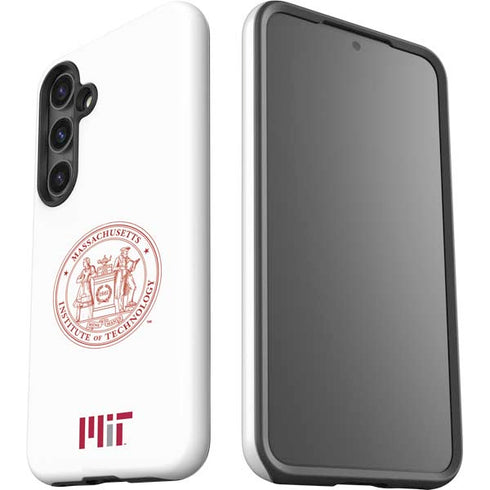 Massachusetts Institute of Technology MIT White Logo Galaxy S25 Impact Case