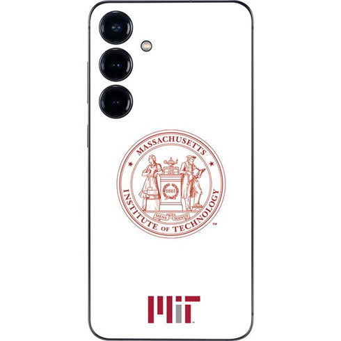 Massachusetts Institute of Technology MIT White Logo Galaxy S25 Plus Skin