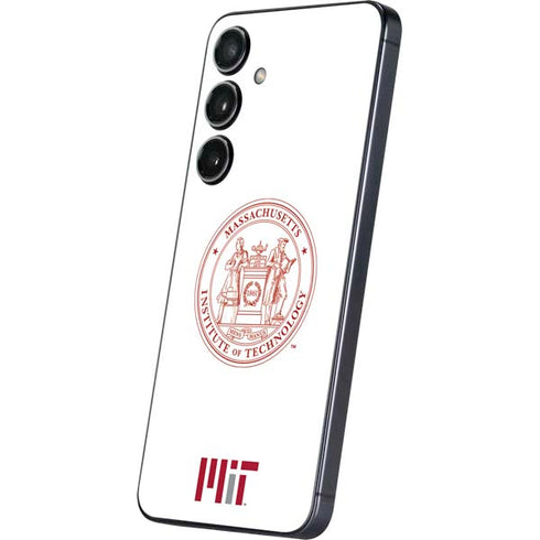 Massachusetts Institute of Technology MIT White Logo Galaxy S24 Plus Skin