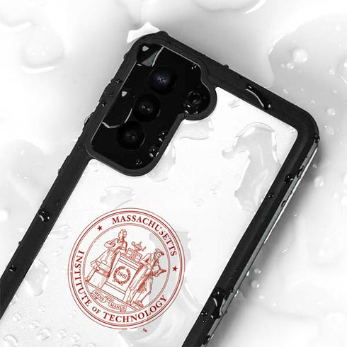 Massachusetts Institute of Technology MIT White Logo Galaxy S24 Plus Waterproof Case