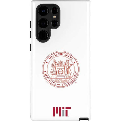 Massachusetts Institute of Technology MIT White Logo Galaxy S25 Ultra Impact Case