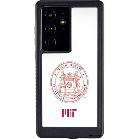 Massachusetts Institute of Technology MIT White Logo Galaxy S24 Ultra Waterproof Case