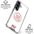 Massachusetts Institute of Technology MIT White Logo Galaxy S26 Clear Case