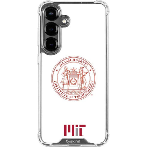 Massachusetts Institute of Technology MIT White Logo Galaxy S26 Plus Clear Case