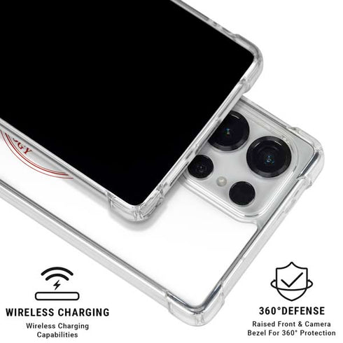 Massachusetts Institute of Technology MIT White Logo Galaxy S26 Ultra Clear Case