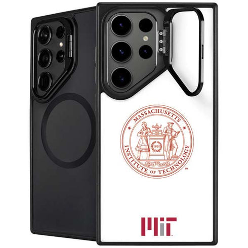 Massachusetts Institute of Technology MIT White Logo Galaxy S26 Ultra Kickstand Case
