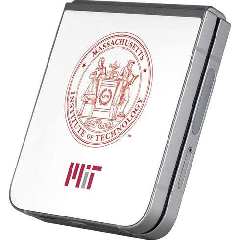 Massachusetts Institute of Technology MIT White Logo Galaxy Z Flip6 Skin