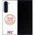 Massachusetts Institute of Technology MIT White Logo Galaxy Z Fold6 Skin