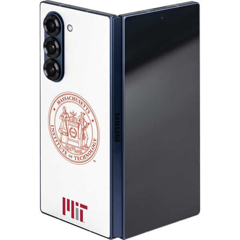 Massachusetts Institute of Technology MIT White Logo Galaxy Z Fold6 Skin