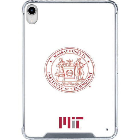Massachusetts Institute of Technology MIT White Logo iPad 11th Gen (2025) Clear Case