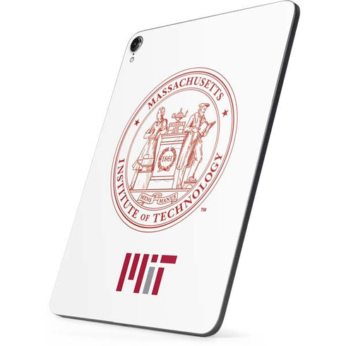 Massachusetts Institute of Technology MIT White Logo Apple iPad Pro Skin