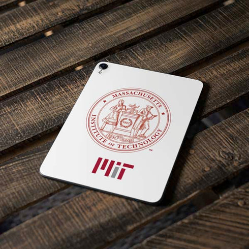 Massachusetts Institute of Technology MIT White Logo Apple iPad Pro Skin