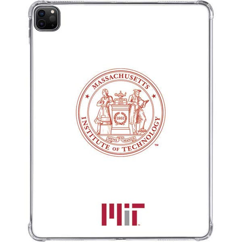Massachusetts Institute of Technology MIT White Logo iPad Pro 11in (2024) Clear Case