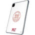 Massachusetts Institute of Technology MIT White Logo iPad Pro 11in (2024) Clear Case