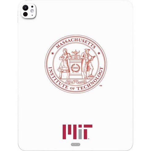 Massachusetts Institute of Technology MIT White Logo iPad Pro 13in M4 (2024) Skin