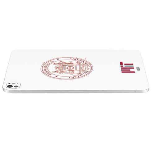 Massachusetts Institute of Technology MIT White Logo iPad Pro 13in M4 (2024) Skin