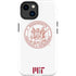 Massachusetts Institute of Technology MIT White Logo iPhone 15 Impact Case