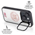 Massachusetts Institute of Technology MIT White Logo iPhone 15 Kickstand Case