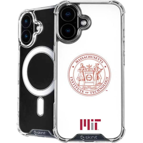 Massachusetts Institute of Technology MIT White Logo iPhone 16 MagSafe Case