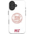 Massachusetts Institute of Technology MIT White Logo iPhone 16 Plus Impact Case