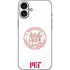 Massachusetts Institute of Technology MIT White Logo iPhone 16 Plus Skin