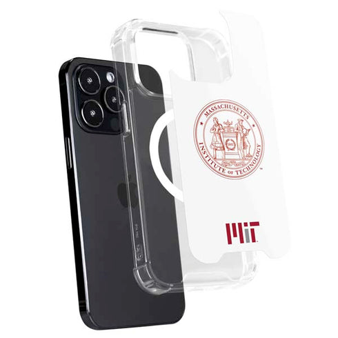 Massachusetts Institute of Technology MIT White Logo iPhone 16 Pro MagSafe Case