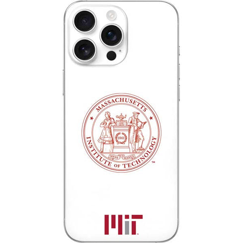 Massachusetts Institute of Technology MIT White Logo iPhone 16 Pro Max Skin