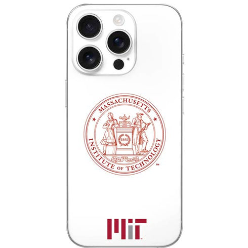 Massachusetts Institute of Technology MIT White Logo iPhone 16 Pro Skin