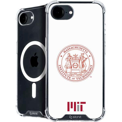 Massachusetts Institute of Technology MIT White Logo iPhone 16e MagSafe Case