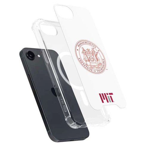 Massachusetts Institute of Technology MIT White Logo iPhone 16e MagSafe Case
