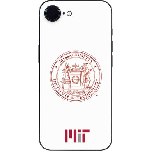 Massachusetts Institute of Technology MIT White Logo iPhone 16e Skin