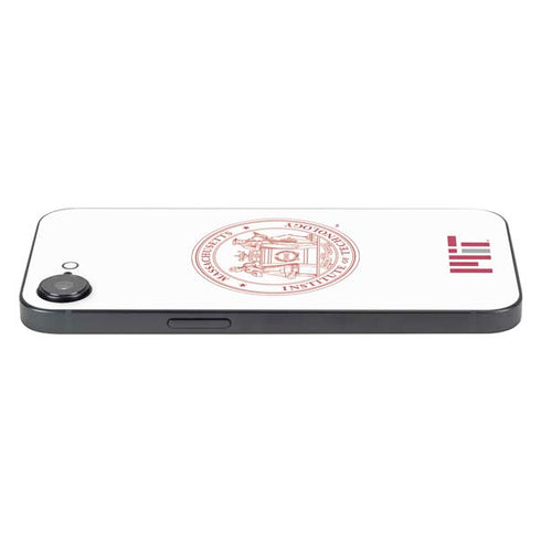 Massachusetts Institute of Technology MIT White Logo iPhone 16e Skin