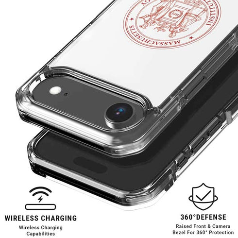 Massachusetts Institute of Technology MIT White Logo iPhone 17 Air Clear Case