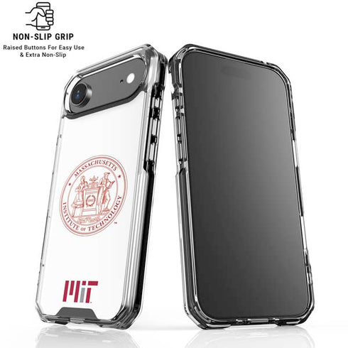 Massachusetts Institute of Technology MIT White Logo iPhone 17 Air Clear Case