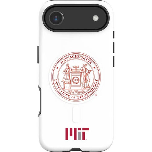 Massachusetts Institute of Technology MIT White Logo iPhone 17 Air Magsafe Impact Case