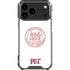 Massachusetts Institute of Technology MIT White Logo iPhone 17 Pro Max Clear Case