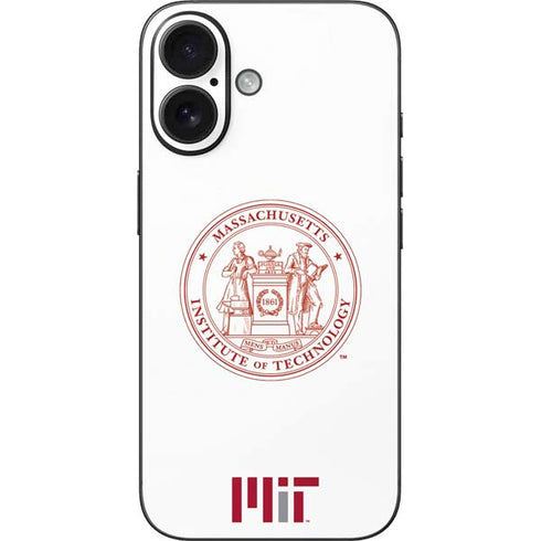 Massachusetts Institute of Technology MIT White Logo iPhone 17 Skin