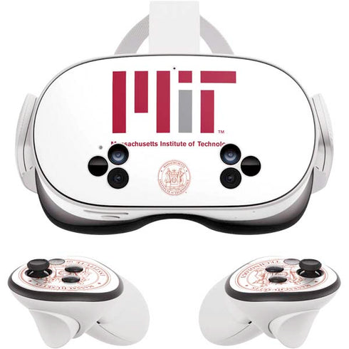Massachusetts Institute of Technology MIT White Logo Meta Quest 3S Skin