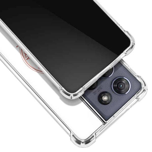 Massachusetts Institute of Technology MIT White Logo Moto G 5G (2025) Clear Case