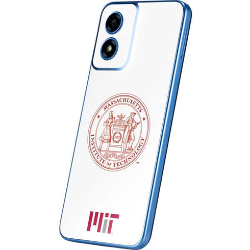 Massachusetts Institute of Technology MIT White Logo Moto G Play 4G (2024) Skin