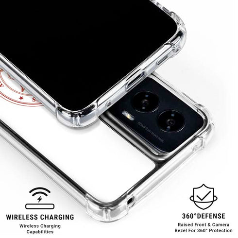 Massachusetts Institute of Technology MIT White Logo Moto G Power 5G (2024) Clear Case
