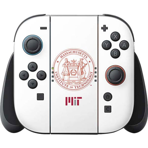 Massachusetts Institute of Technology MIT White Logo Nintendo Skins