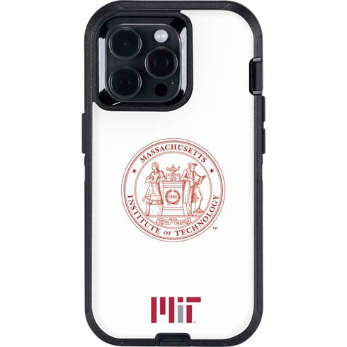 Massachusetts Institute of Technology MIT White Logo Otterbox Defender iPhone Skin