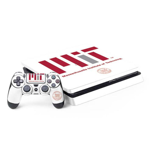 Massachusetts Institute of Technology MIT White Logo PlayStation PS4 Skins