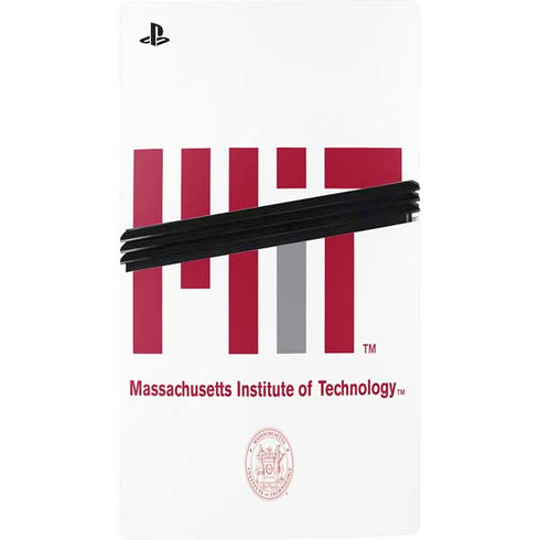 Massachusetts Institute of Technology MIT White Logo PS5 Pro Console Skin